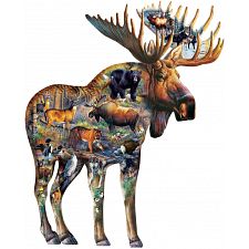 Walk on the Wild Side - Shaped Jigsaw Puzzle
