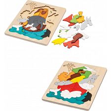 The Ark - 2 Layer Wooden Frame Puzzle