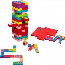 Tumbling Tower 3 in 1 Game (Philos 4014156032897) photo