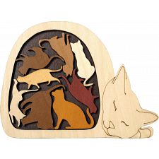 Constantin Animal Puzzles: Cat Basket