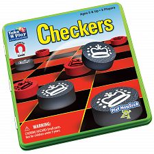 Take 'N' Play Anywhere Checkers Magnetic Game Tin - 