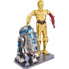 Metal Earth: Star Wars - R2-D2 & C-3PO Gift Box Set (Fascinations 032309017106) photo