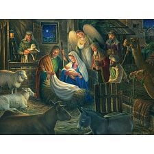 Away In A Manger - Large Piece - 