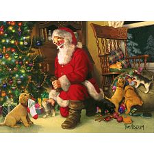 Santa's Lucky Stocking - Family Pieces Puzzle - 