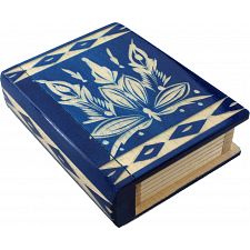 Romanian Secret Book Box - Blue - 