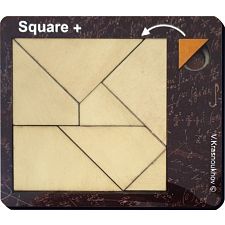 Krasnoukhov's Amazing Packing Problems - Square + (Recent Toys 8717278850887) photo