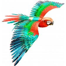 Metal Earth: Iconx 3D Metal Model Kit - Parrot (Jubilee Macaw) (Fascinations 032309013894) photo