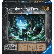 Escape Puzzle: The Curse of the Wolves (Ravensburger 4005556164349) photo