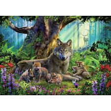 Wolves in the Forest (Ravensburger 4005555004776) photo
