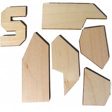Letter S Puzzle (Creative Crafthouse 779090718927) photo