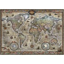 Map Art: Retro World - 
