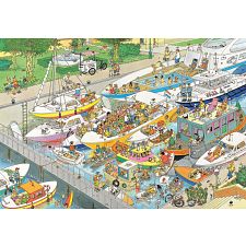 Jan van Haasteren Comic Puzzle - The Locks (1000 Pieces) (Jumbo International 8710126190678) photo