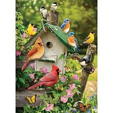 Summer Birdhouse - Large Piece