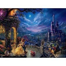 Thomas Kinkade: Disney - Beauty & The Beast Dancing- Large Piece