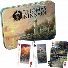 Thomas Kinkade Deluxe Playing Cards - 