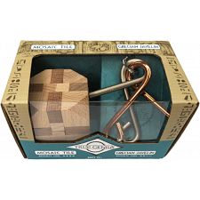 Greek Mini 2 Pack Puzzles: Mosaic Tile & Grecian Javelin - 