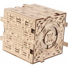 Scriptum Cube - Wooden DIY Puzzle Box Kit - 