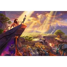Thomas Kinkade: Disney - Lion King - Large Piece (Ceaco 021081221757) photo