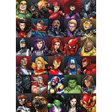 Marvel Heroes Collage (Aquarius 840391137578) photo