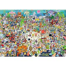 SpongeBob Squarepants - 3000 Piece Jigsaw (Aquarius 840391129054) photo