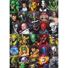 Marvel Villains Collage