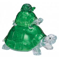 3D Crystal Puzzle - Turtles - 