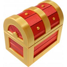 Treasure Chest Puzzle Box - Gold Design (779090720685) photo