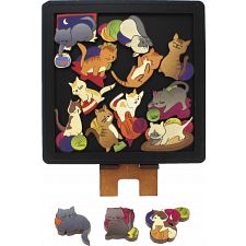 Cats - Wooden Packing Puzzle - 