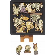 Owls - Wooden Packing Puzzle - 