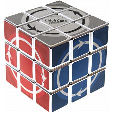 Latch Cube - Metallized Silver Body - 