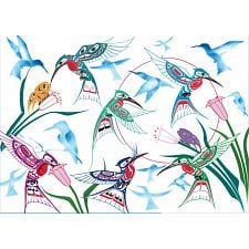 Garden of Hummingbirds - 