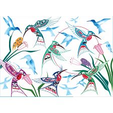 Garden of Hummingbirds (Canadian Art Prints 772665430163) photo