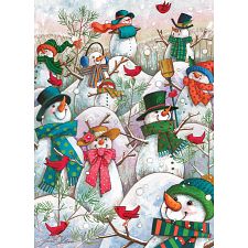 Hill Of A Lot Of Snowman - Large Piece
