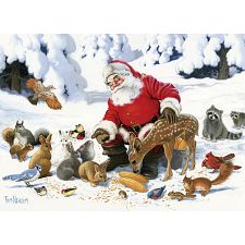 Santa Claus And Friends - Family Pieces Puzzle