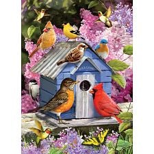 Spring Birdhouse - Large Piece