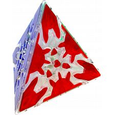 MoFangGe Timur Gear Halpern-Meier Tetrahedron - Ice Clear Body - 