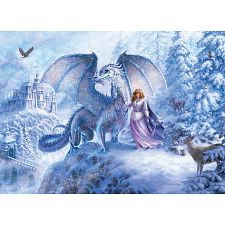 Ice Dragon - Family Pieces Puzzle