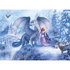 Ice Dragon - Family Pieces Puzzle - 