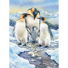 Penguin Family - Family Pieces Puzzle (Cobble Hill 625012546409) photo