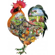 Rule the Roost - Shaped Jigsaw Puzzle