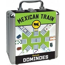 Mexican Train and Chicken Domino Set - Double 12 (NUMBERS) - 