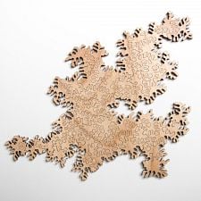 Infinity Wooden Jigsaw Puzzle - Natural