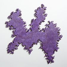 Infinity Wooden Jigsaw Puzzle - Purple