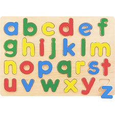 Little Moppet: Alphabet Chunky Wooden Puzzle - 