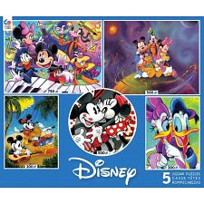 Disney: 5 in 1 Jigsaw Puzzle Multi-Pack
