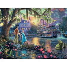 Thomas Kinkade: Disney - The Princess and the Frog - 