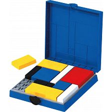 Mondrian Blocks - BLUE Edition