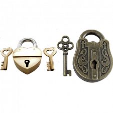 Group Special - a set of 4 Trick Lock puzzles - 