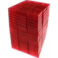 Full Function 3x3x17 II DIY - Clear Red Body (WitEden 779090725758) photo