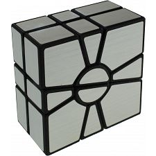 Mirror 2-Layer Super Square 1 - Black Body with Silver Label